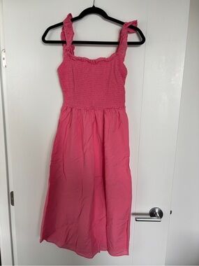 Wilfred Pink reminisce Ruffle Top Dress